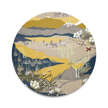 Grytunderlägg Fjällvandring Gul