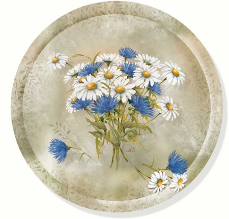 Bricka Sommar Rund 38cm