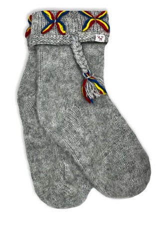Sockor Kengis grå barn