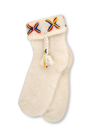 Sockor Kengis vit junior